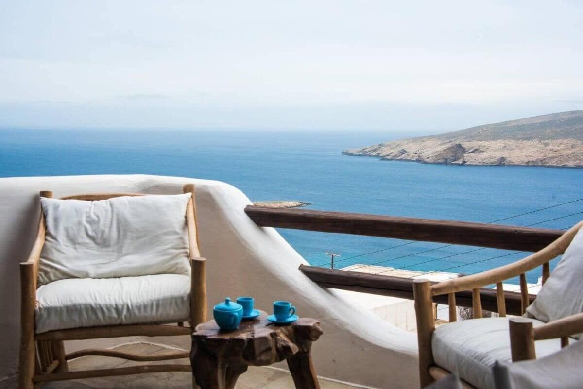 Apt With Amazing Balcony View Of Mykonos * Agios Sostis (Mykonos)